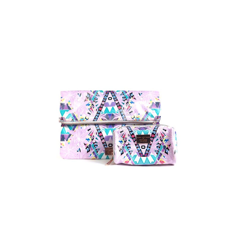 Mara Hoffman x Sephora Large Clutch & Cosmetic Makeup Bag Set
